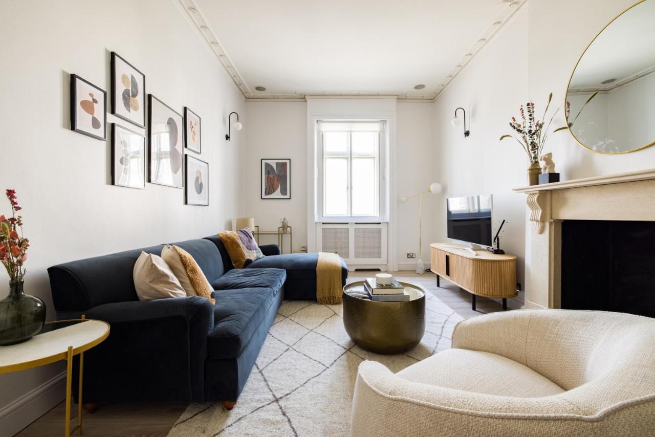 The Sussex Garden Retreat - Elegant 2Bdr Flat Leilighet London Eksteriør bilde