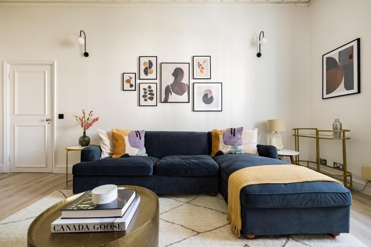 The Sussex Garden Retreat - Elegant 2Bdr Flat Leilighet London Eksteriør bilde